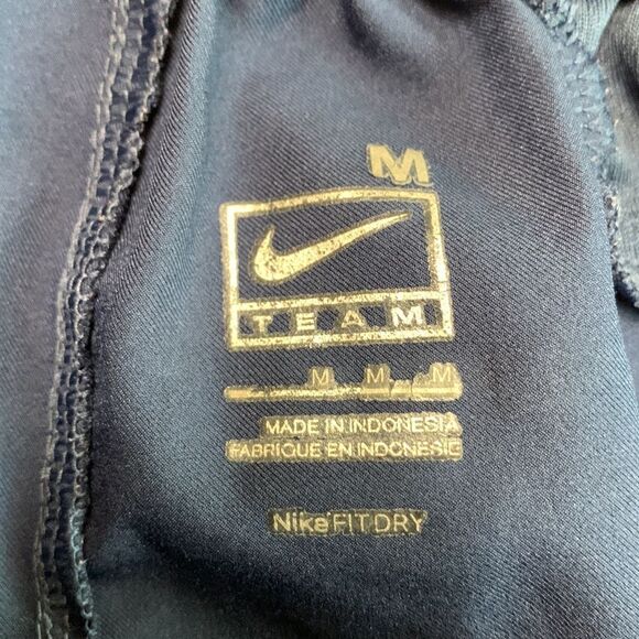 NIKE team shorts fitdry piping detail elastic waist drawstring relax fit women’s - Picture 3 of 10